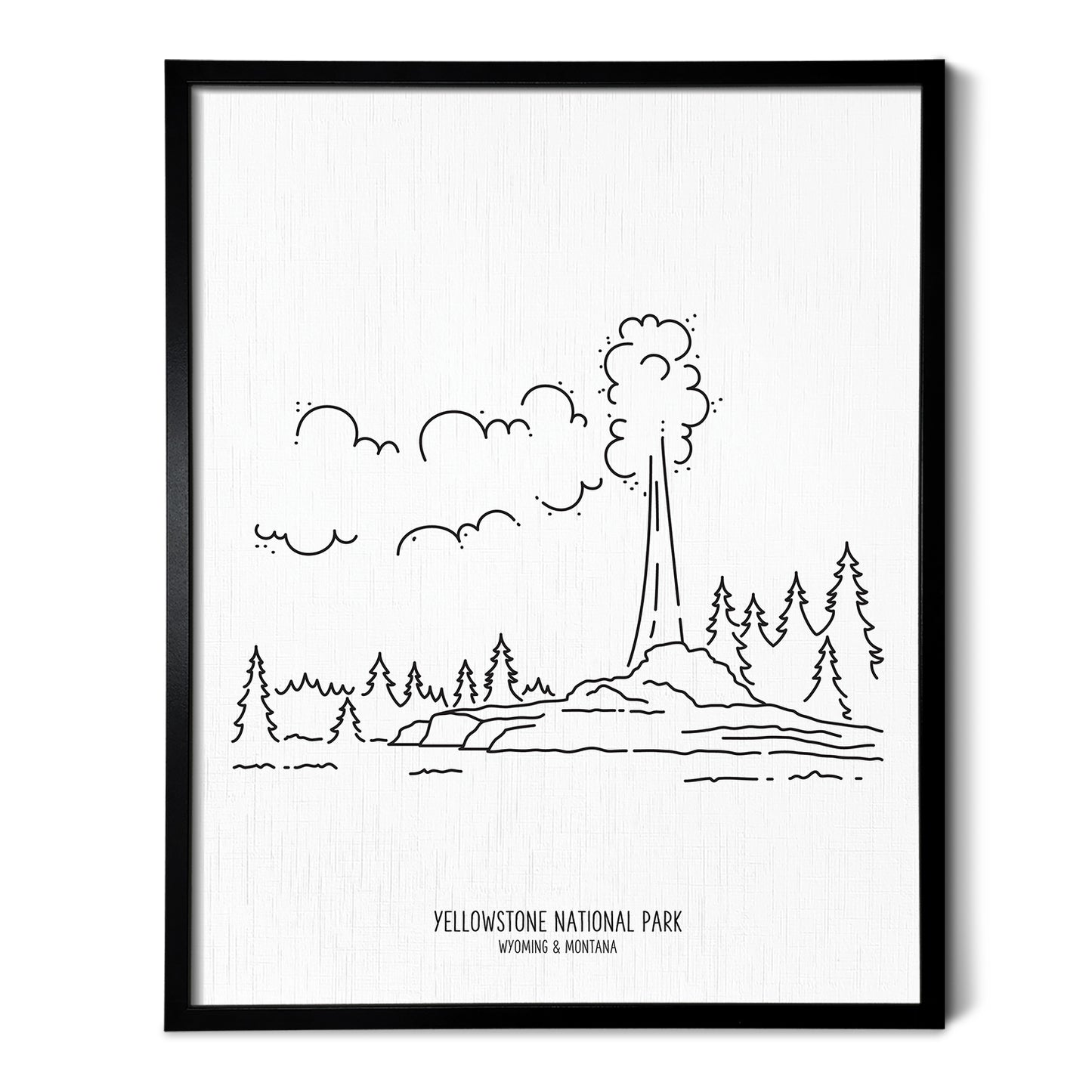 Yellowstone National Park, Wyoming & Montana Art Print