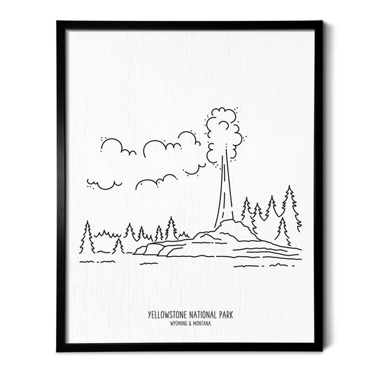 Yellowstone National Park, Wyoming & Montana Art Print