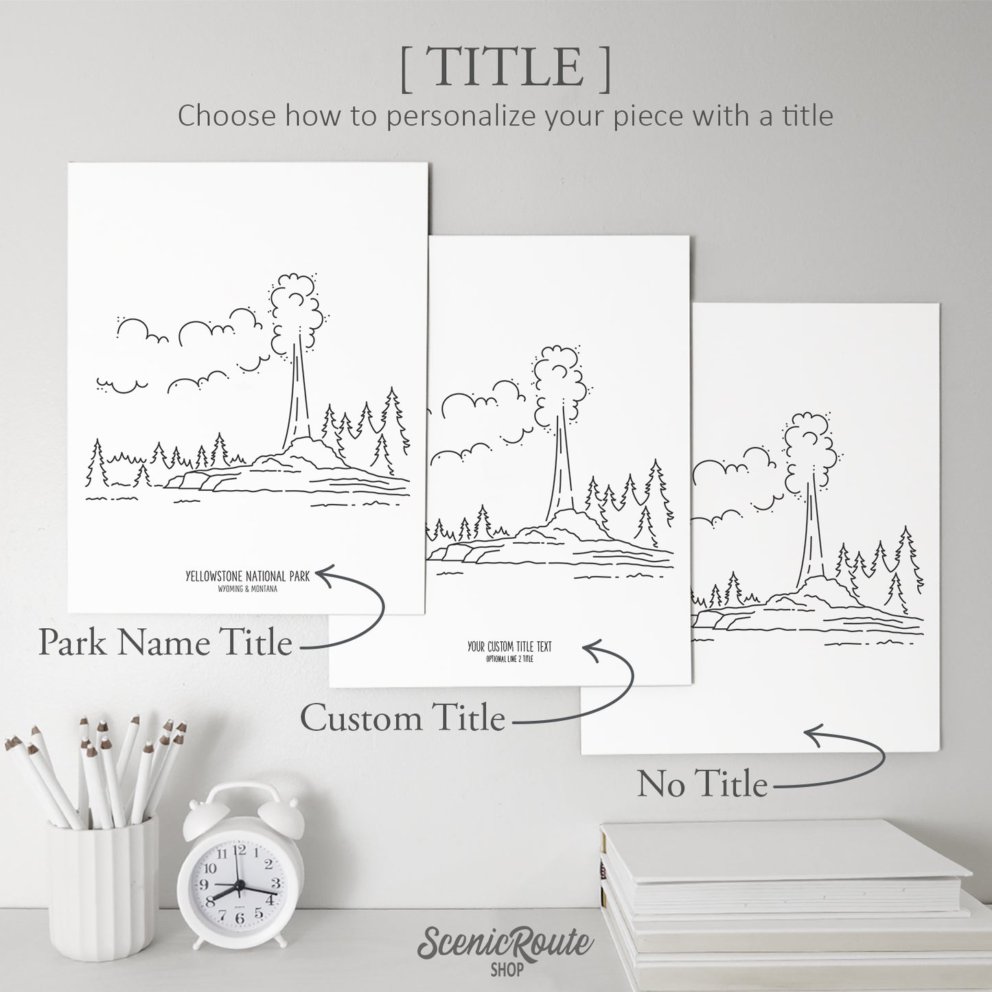 Yellowstone National Park, Wyoming & Montana Art Print