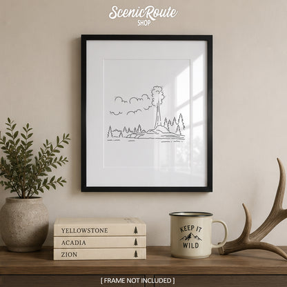 Yellowstone National Park, Wyoming & Montana Art Print