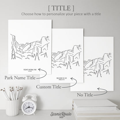 Yosemite National Park, California Art Print