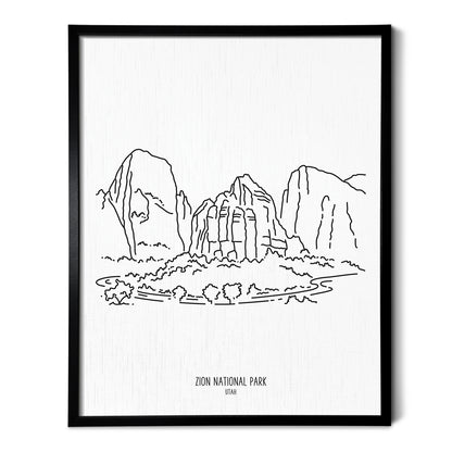 Zion National Park, Utah Art Print