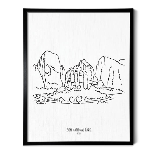 Zion National Park, Utah Art Print