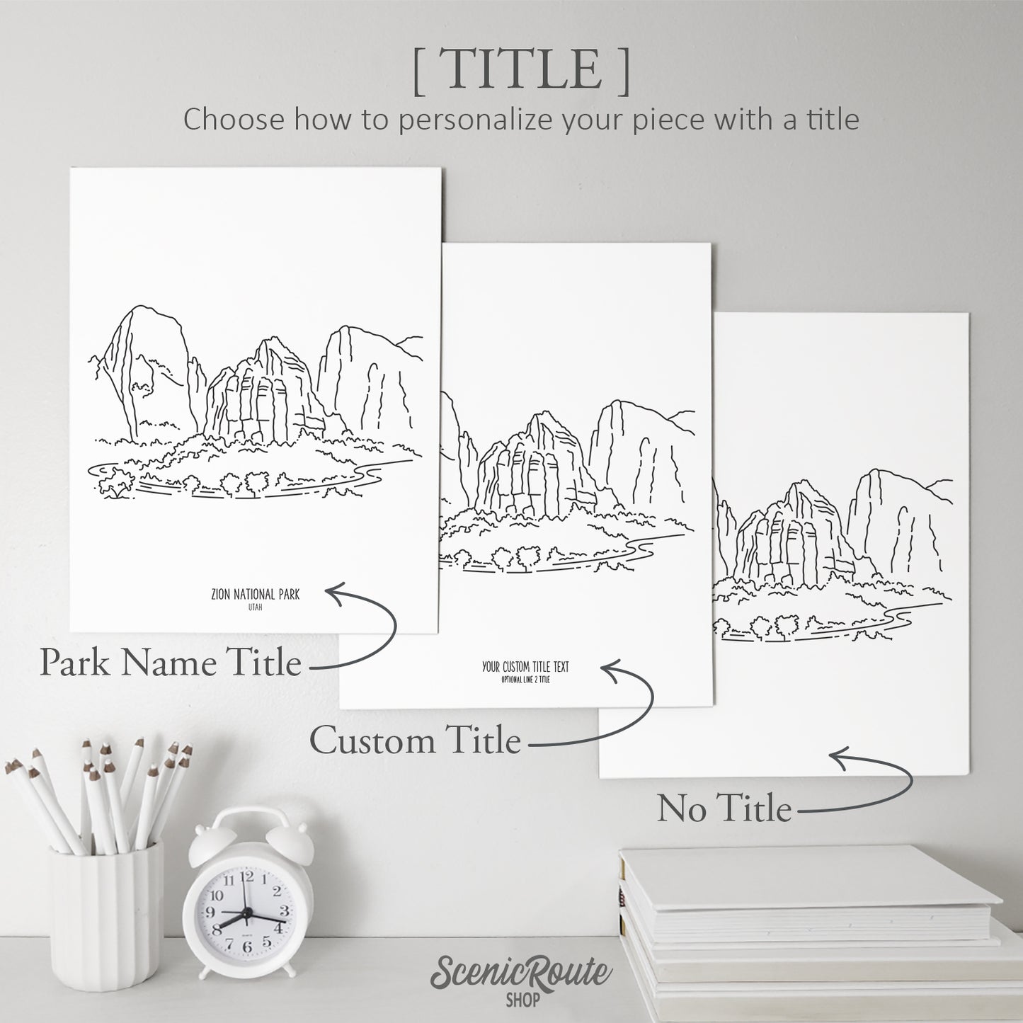 Zion National Park, Utah Art Print