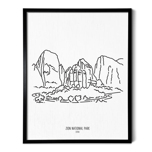 Zion National Park, Utah Art Print