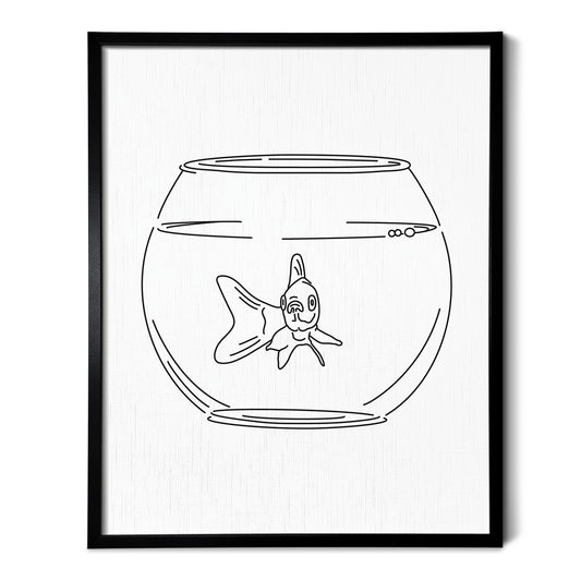 Goldfish Art Print