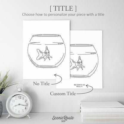 Goldfish Art Print