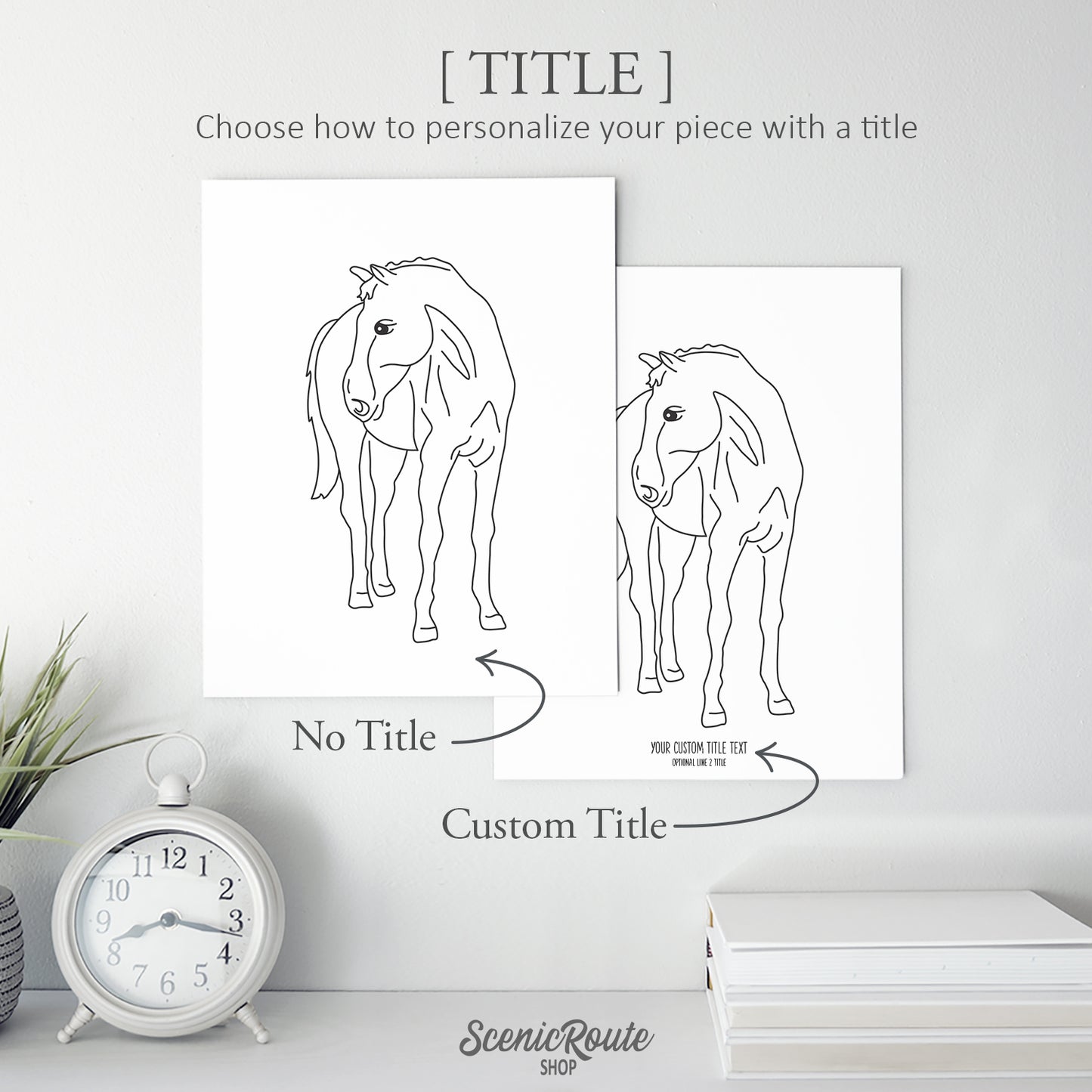 Horse Art Print