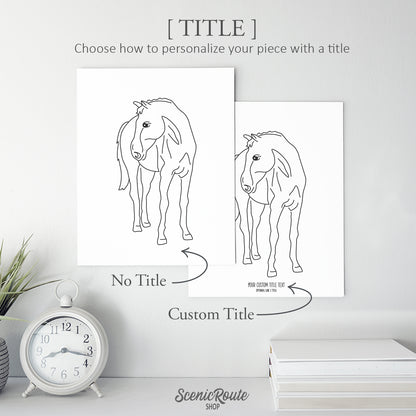 Horse Art Print