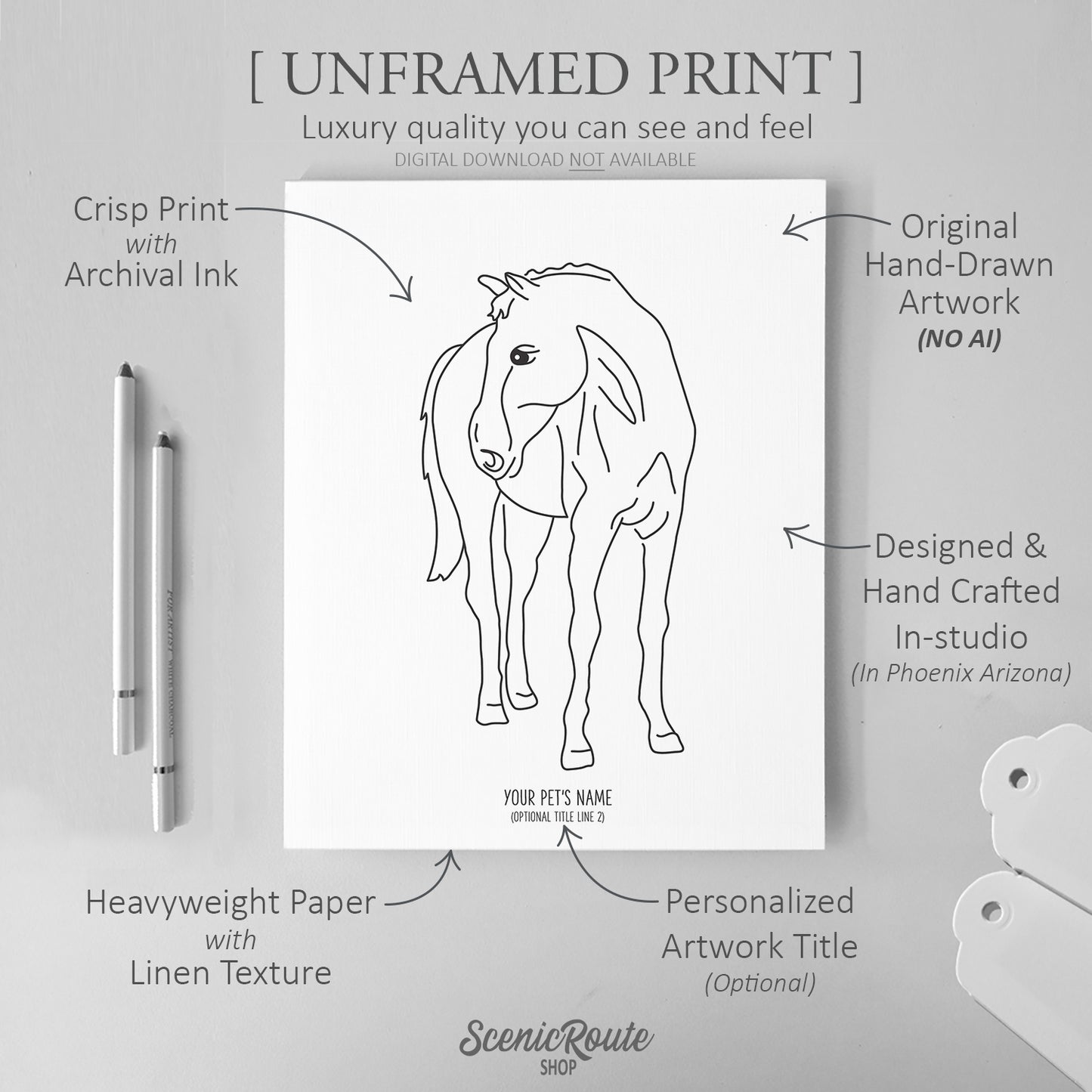 Horse Art Print