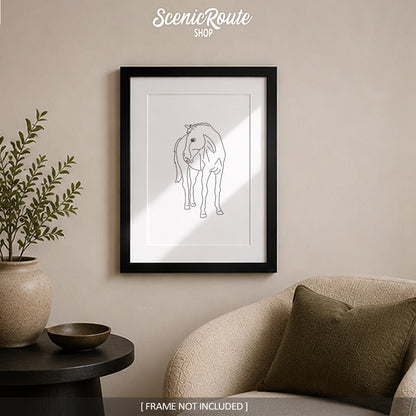 Horse Art Print