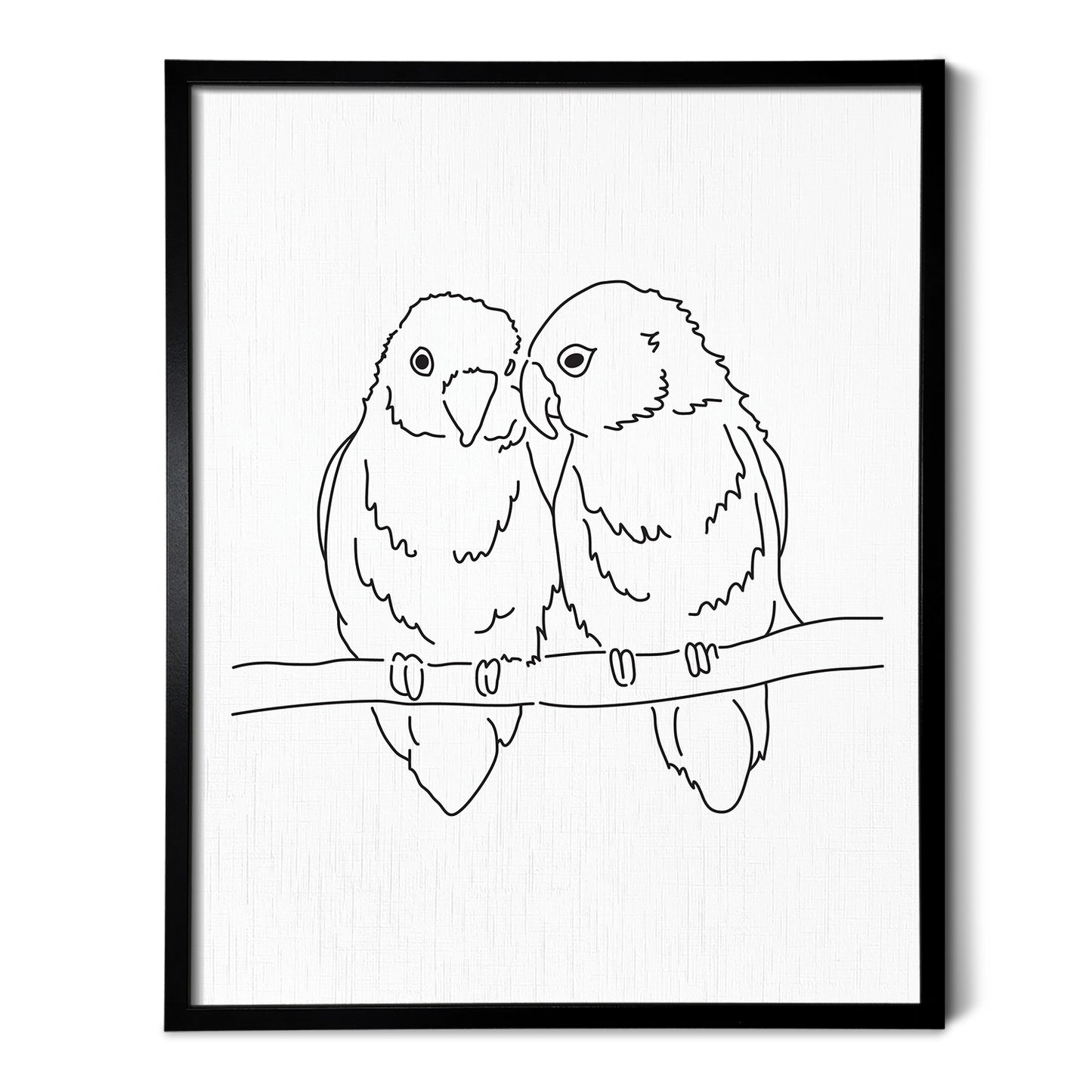 Love Birds Art Print