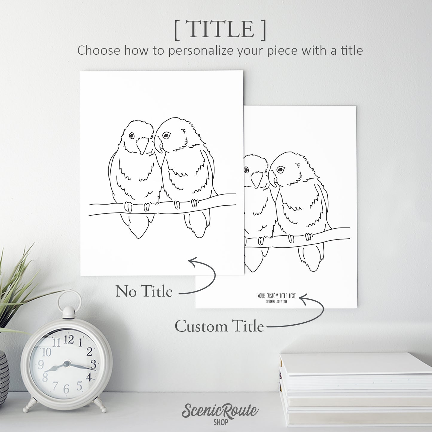 Love Birds Art Print