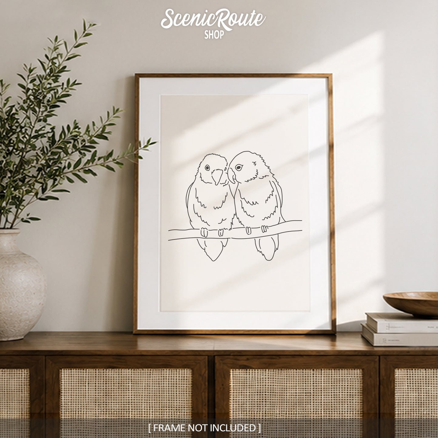 Love Birds Art Print
