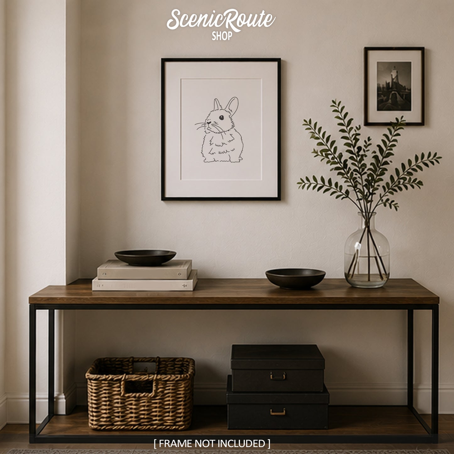 Netherland Dwarf Rabbit Art Print