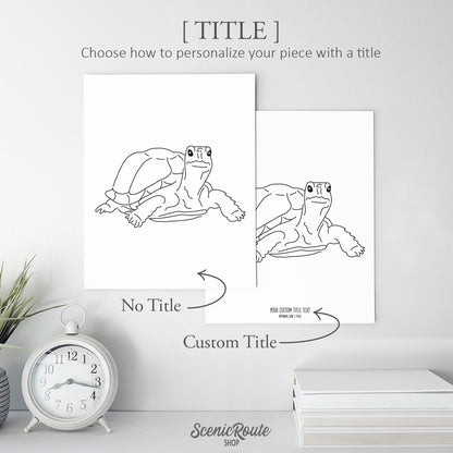 Tortoise Art Print