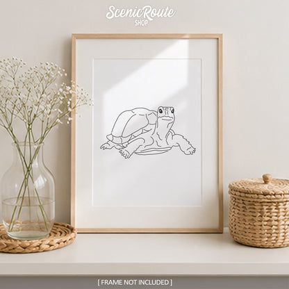 Tortoise Art Print