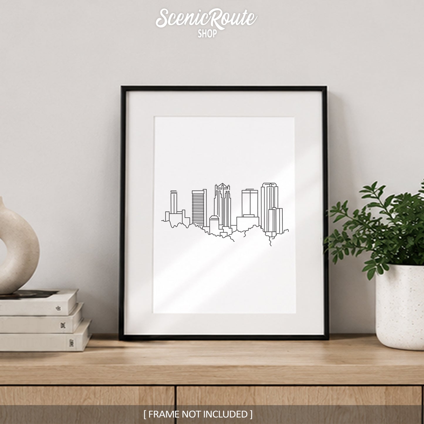 Birmingham Alabama Skyline Art Print