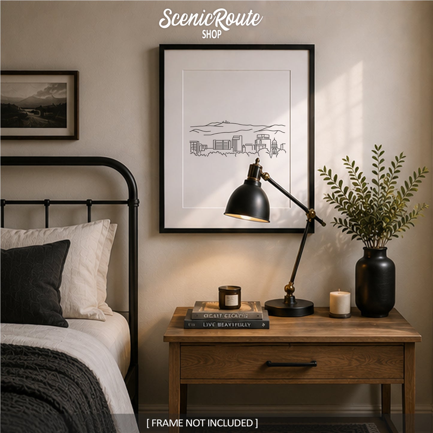 Boise Idaho Skyline Art Print