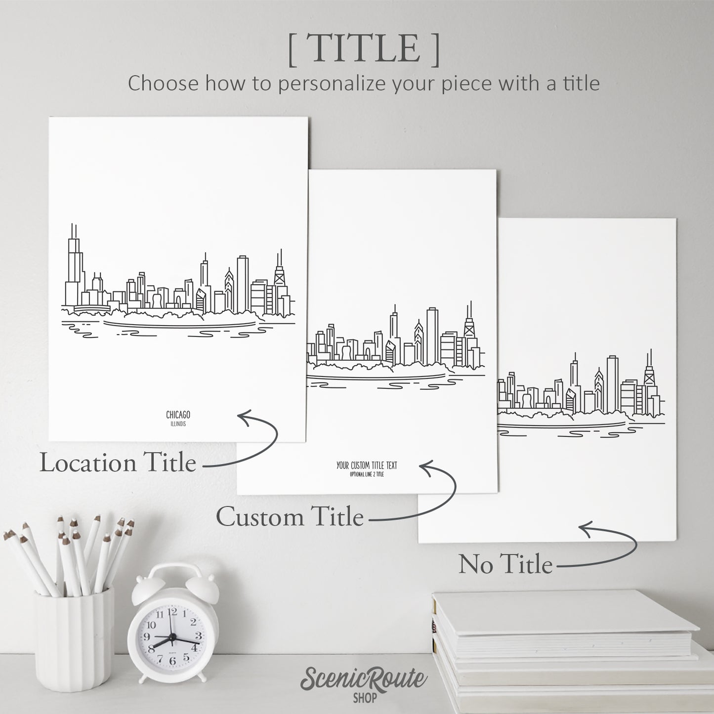 Chicago Illinois Skyline Art Print