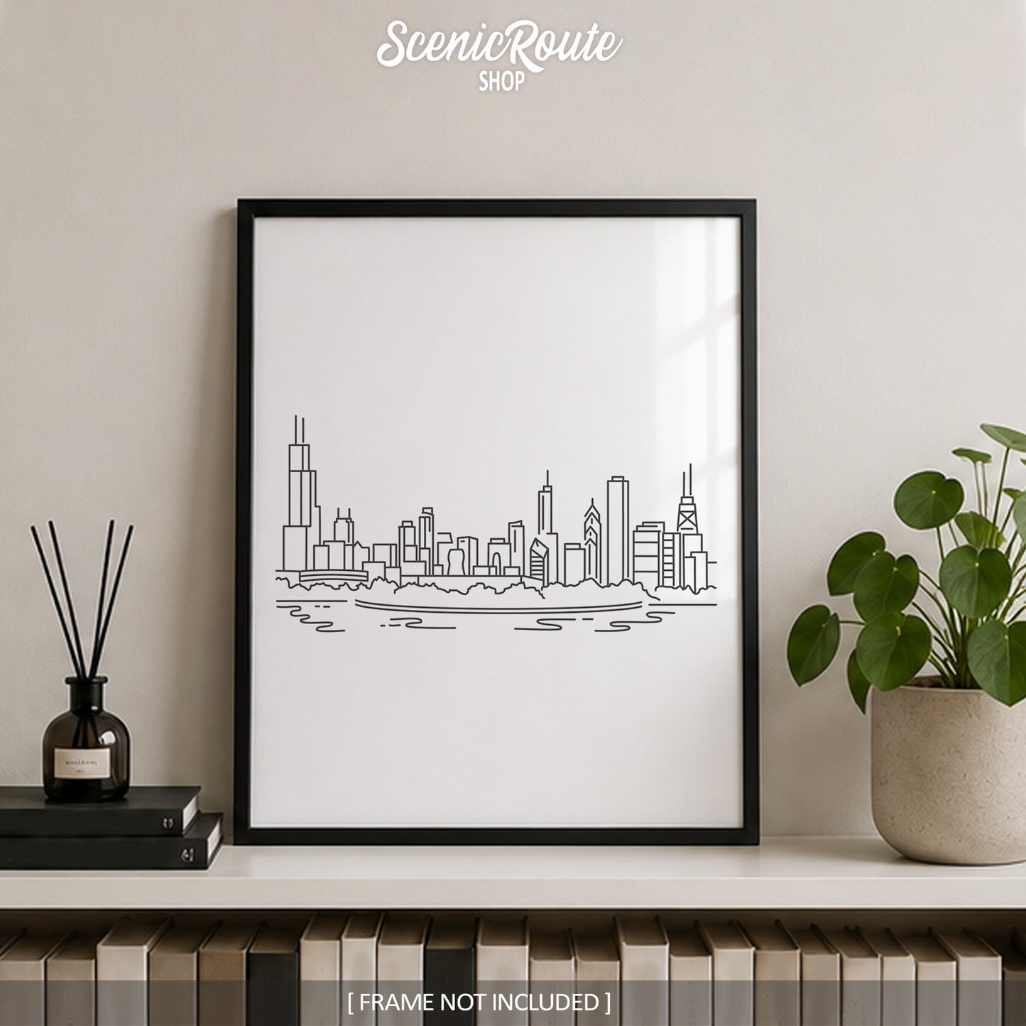 Chicago Illinois Skyline Art Print