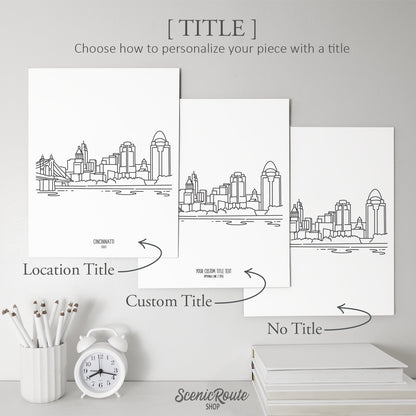 Cincinnati Ohio Skyline Art Print