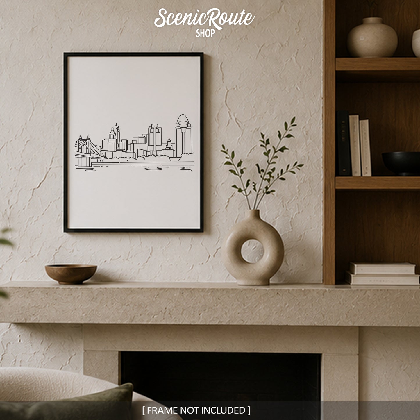 Cincinnati Ohio Skyline Art Print