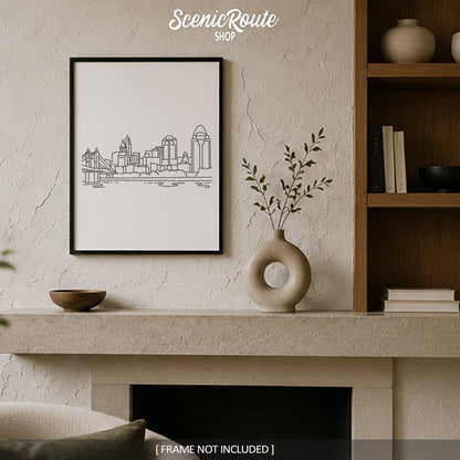 Cincinnati Ohio Skyline Art Print