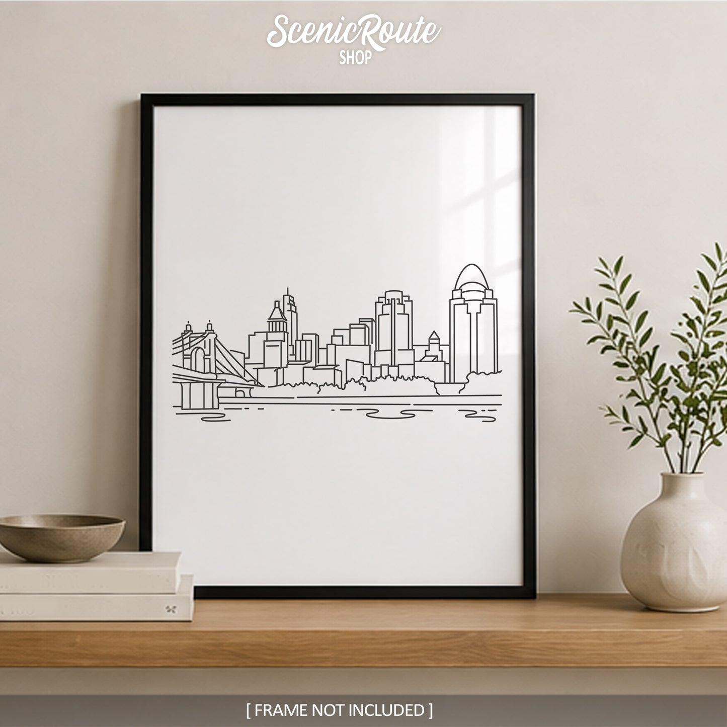 Cincinnati Ohio Skyline Art Print