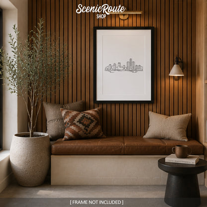 Detroit Michigan Skyline Art Print