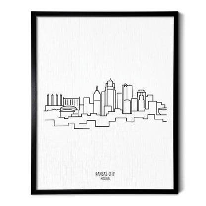 Kansas City Missouri Skyline Art Print