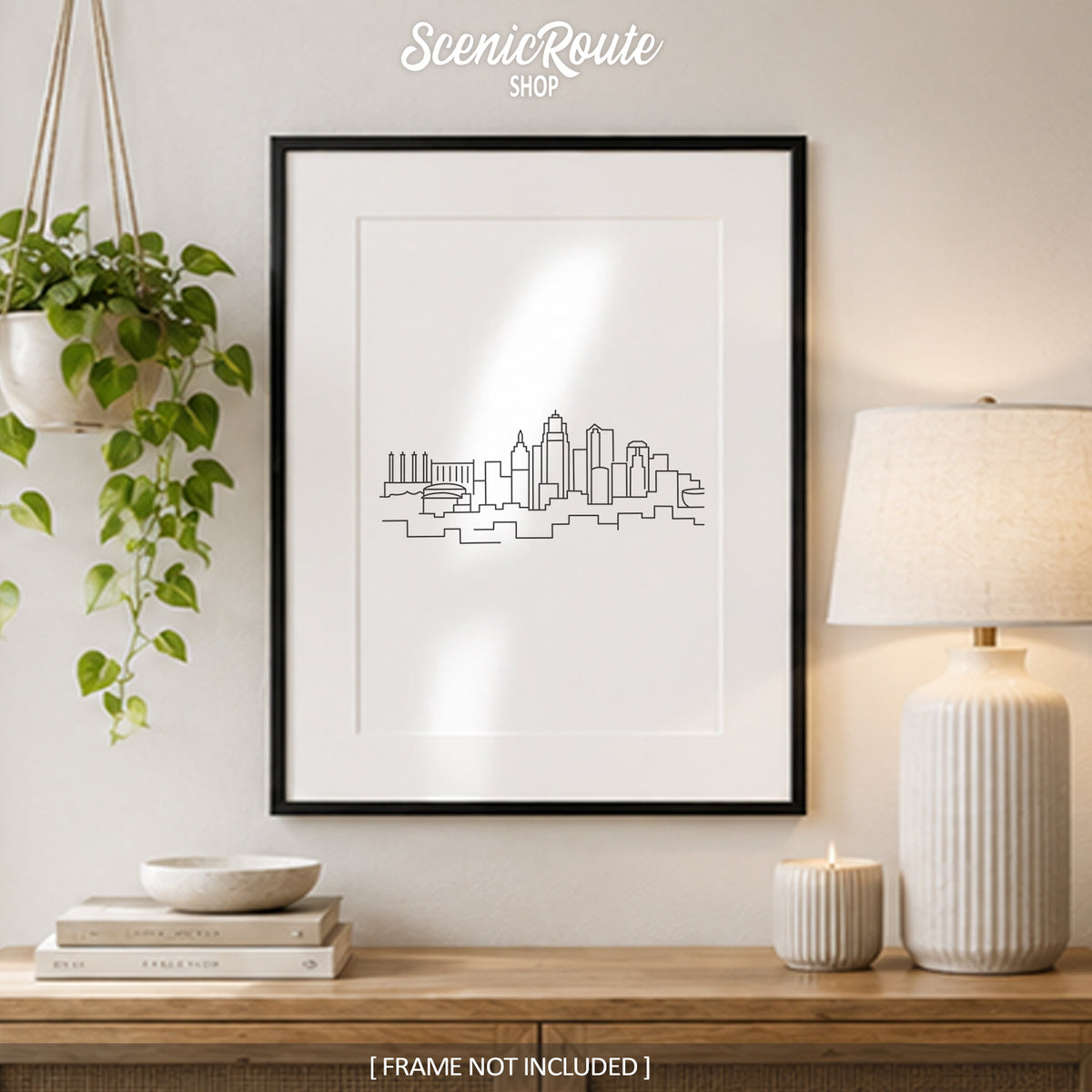 Kansas City Missouri Skyline Art Print