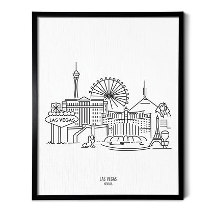 Las Vegas Nevada Skyline Art Print