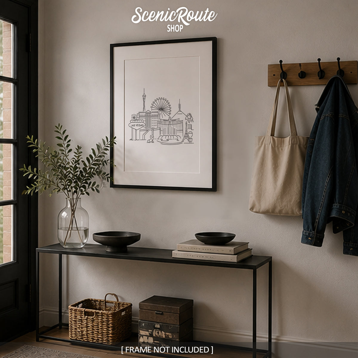 Las Vegas Nevada Skyline Art Print