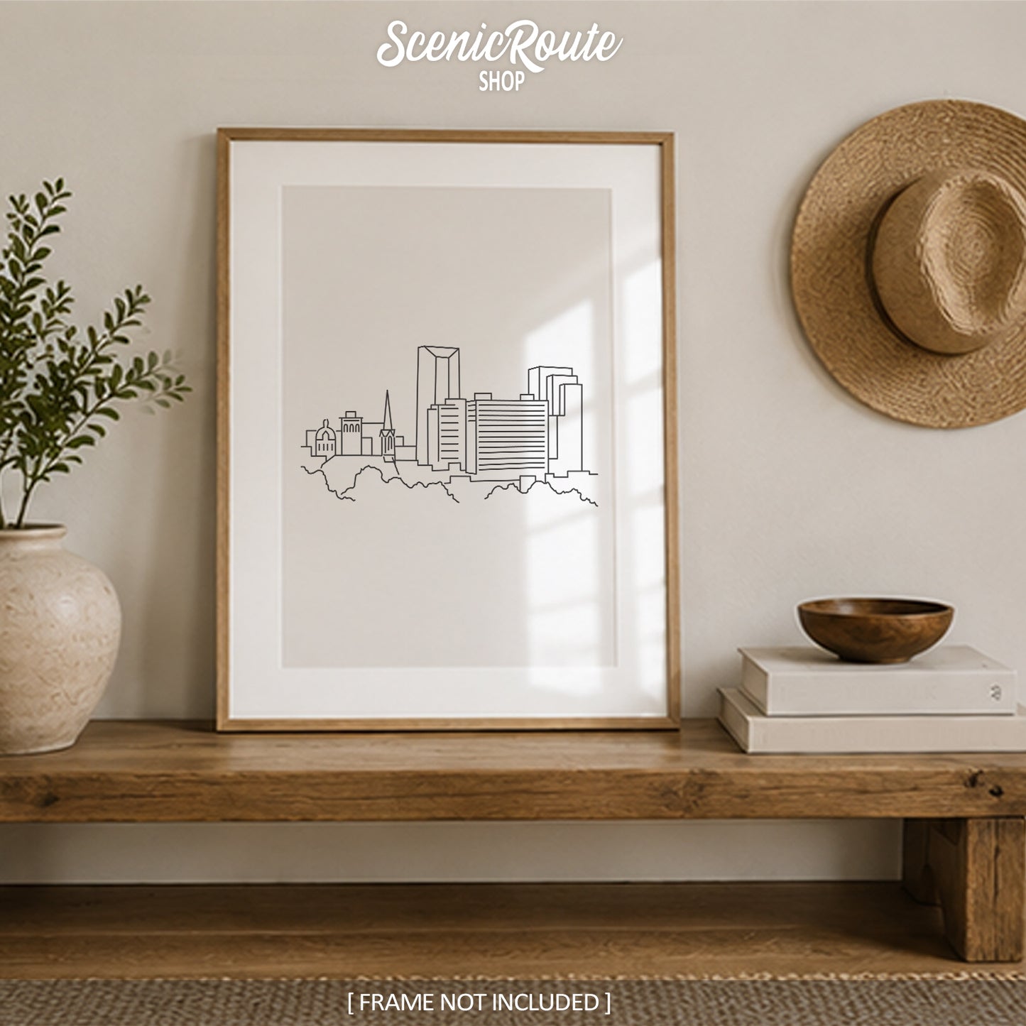 Lexington Kentucky Skyline Art Print