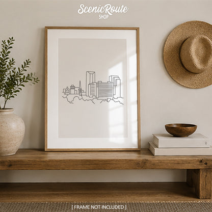 Lexington Kentucky Skyline Art Print