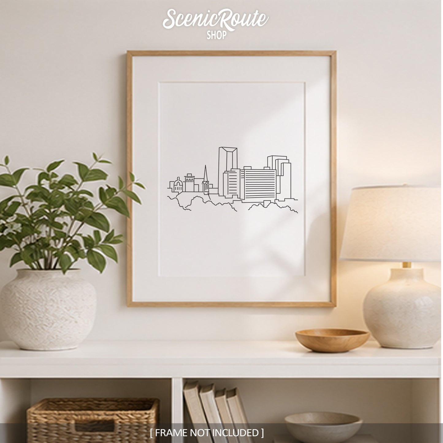 Lexington Kentucky Skyline Art Print