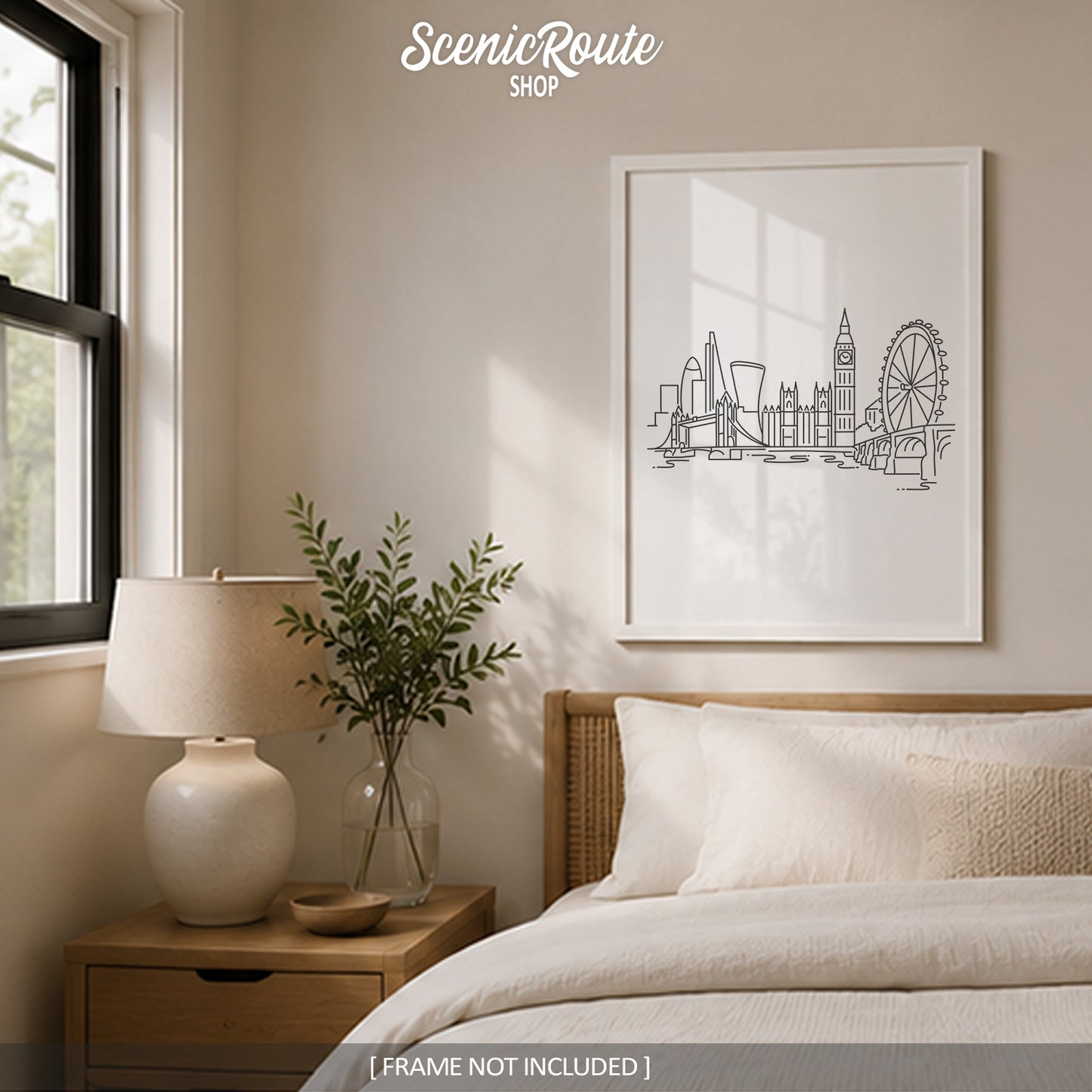 London England Skyline Art Print