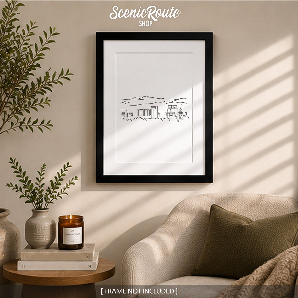 Los Angeles California Skyline Art Print