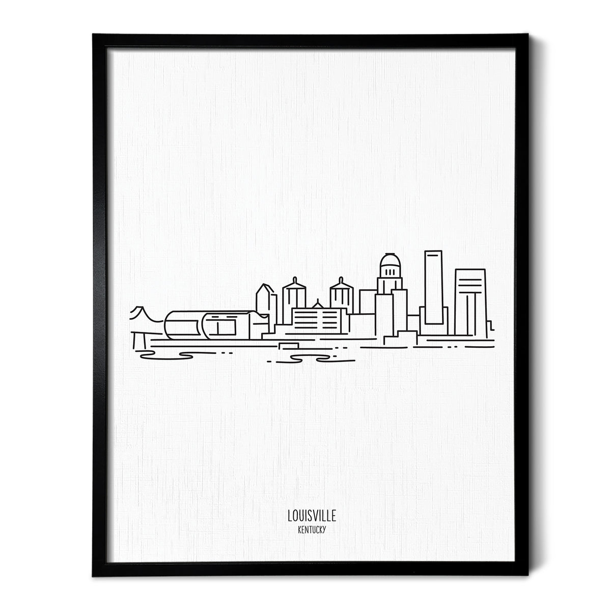 Louisville Kentucky Skyline Art Print