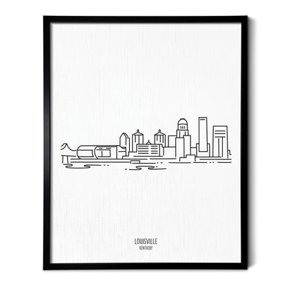 Louisville Kentucky Skyline Art Print