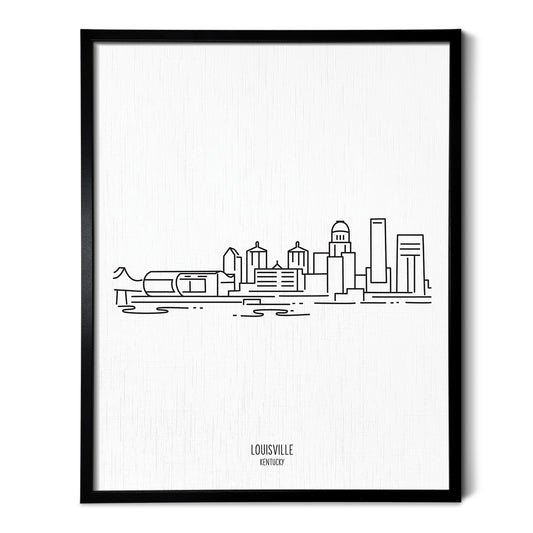 Louisville Kentucky Skyline Art Print