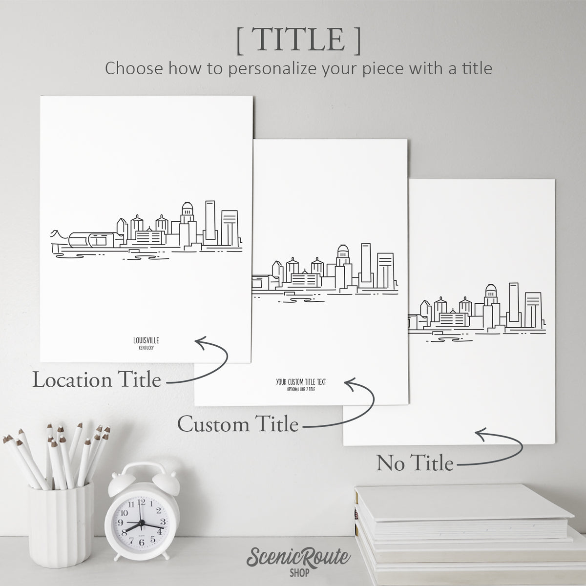 Louisville Kentucky Skyline Art Print