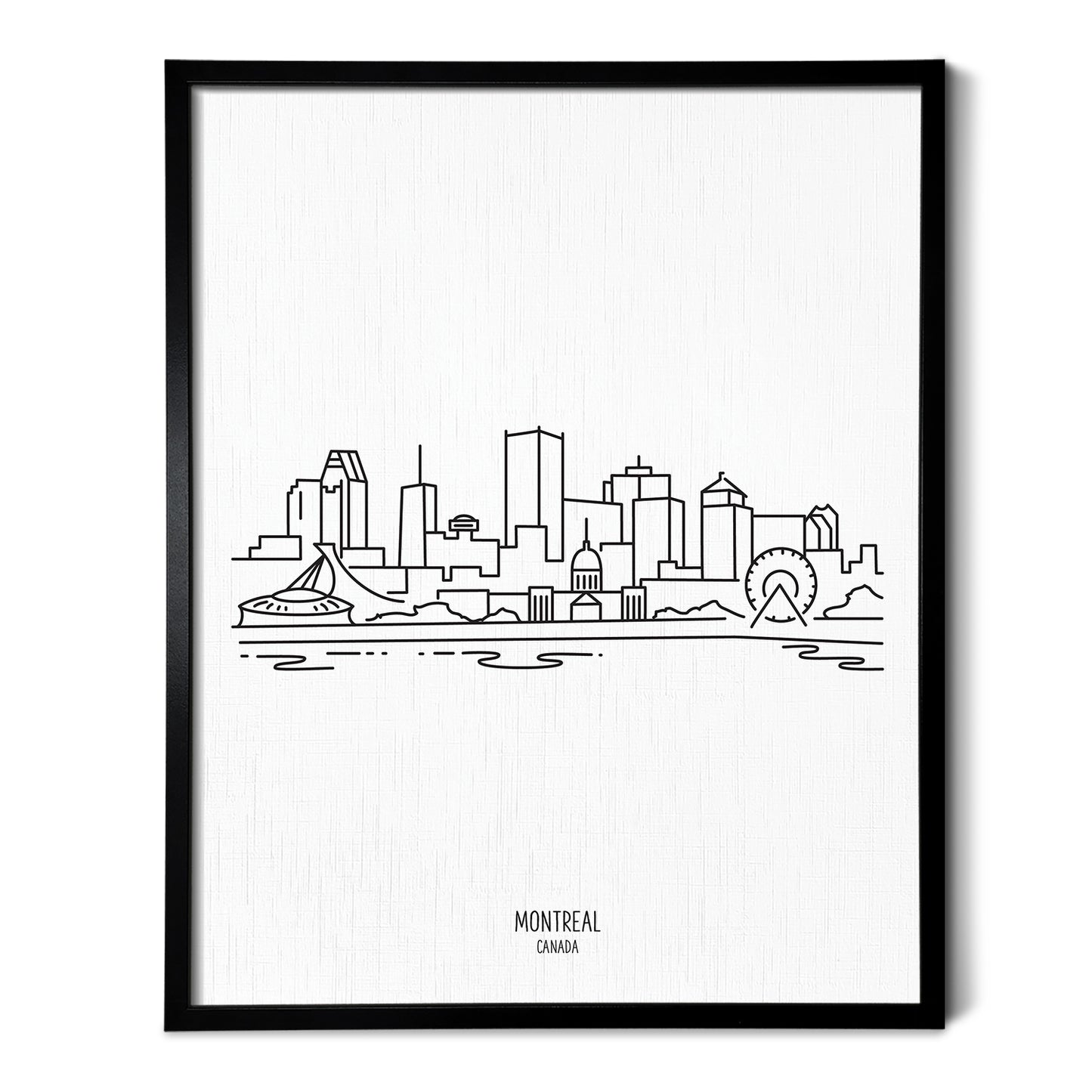 Montreal Canada Skyline Art Print