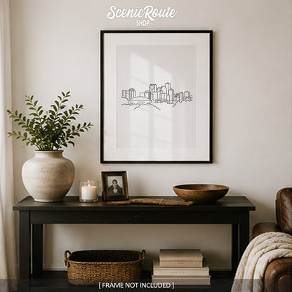New Orleans Louisiana Skyline Art Print
