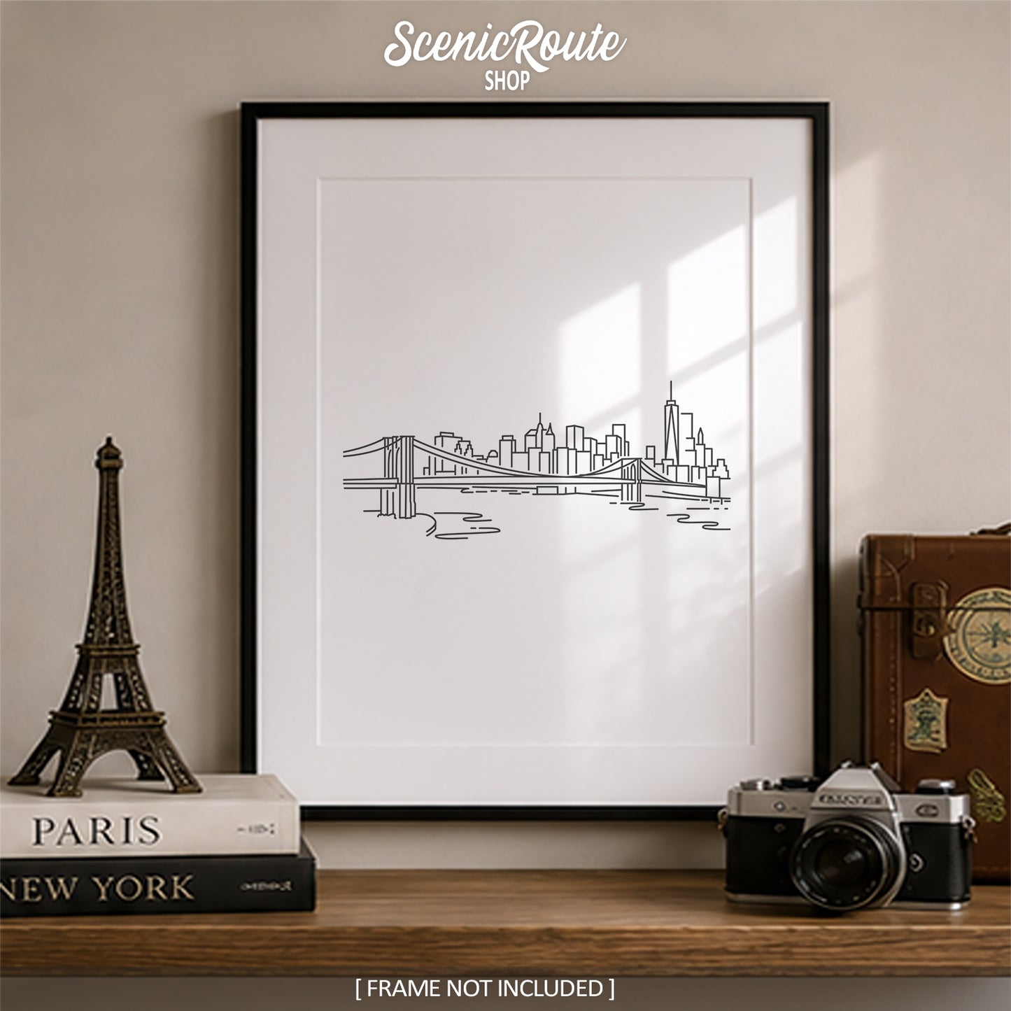 New York City Skyline Featuring the Freedom Tower Art Print