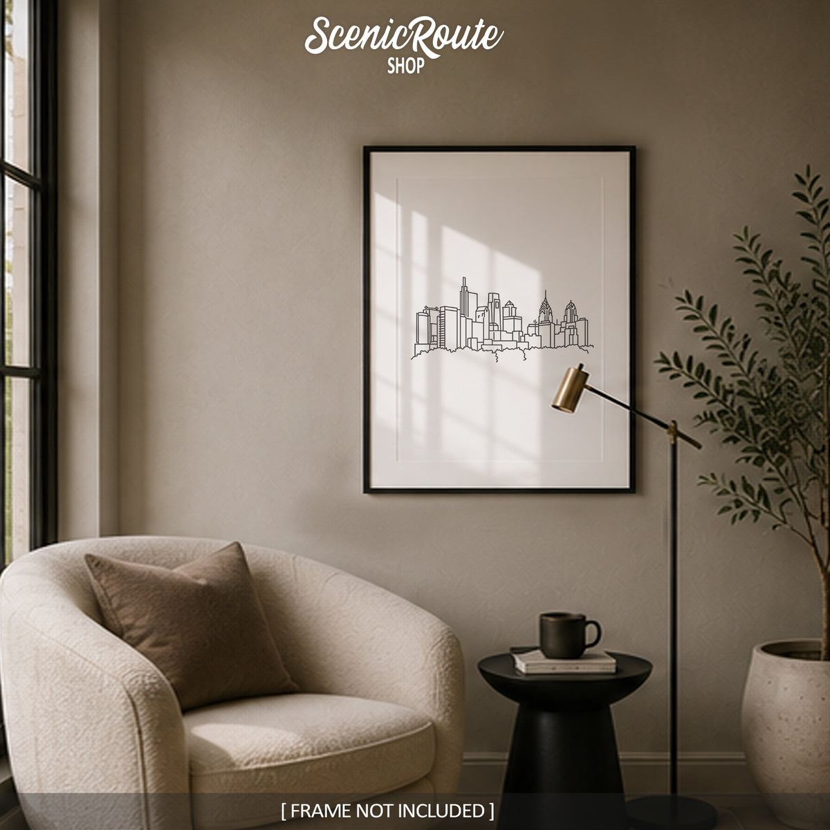 Philadelphia Pennsylvania Skyline Art Print