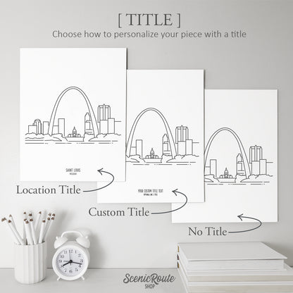 Saint Louis Missouri Art Print