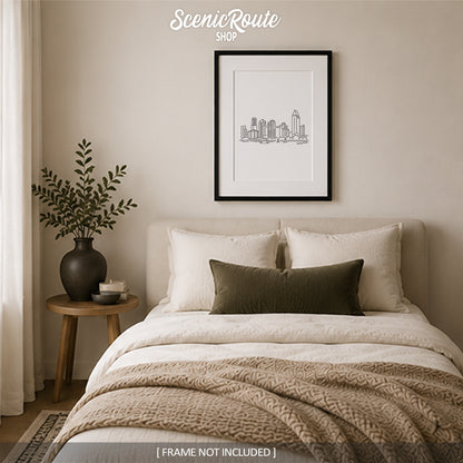 San Diego California Skyline Art Print