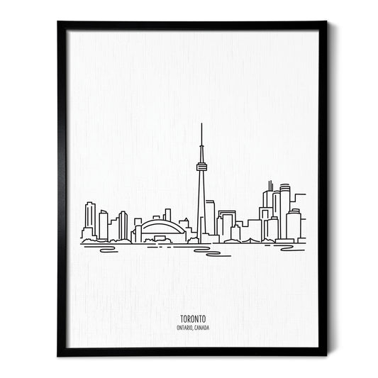 Toronto Canada Skyline Art Print